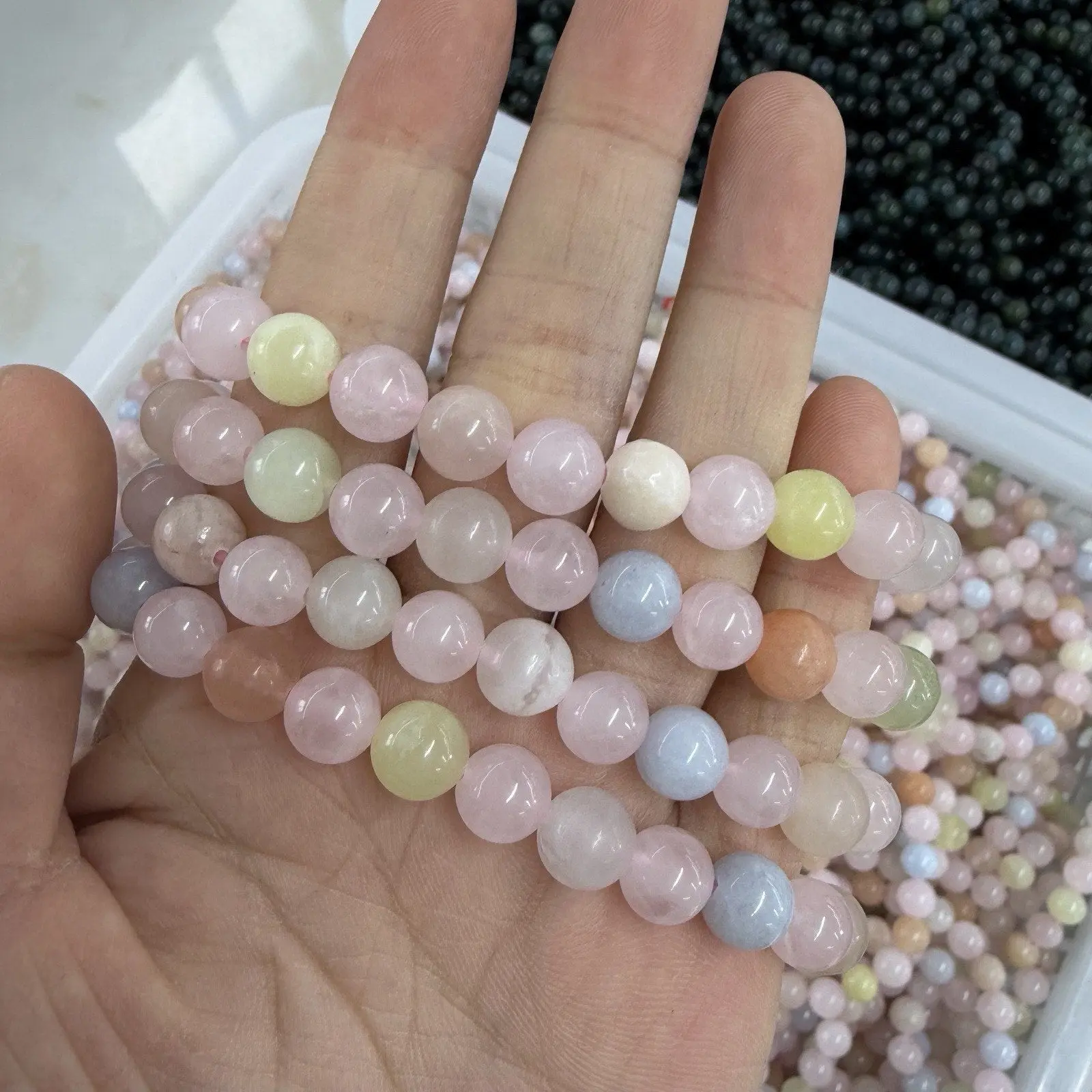 8MM Morganite Bracelet