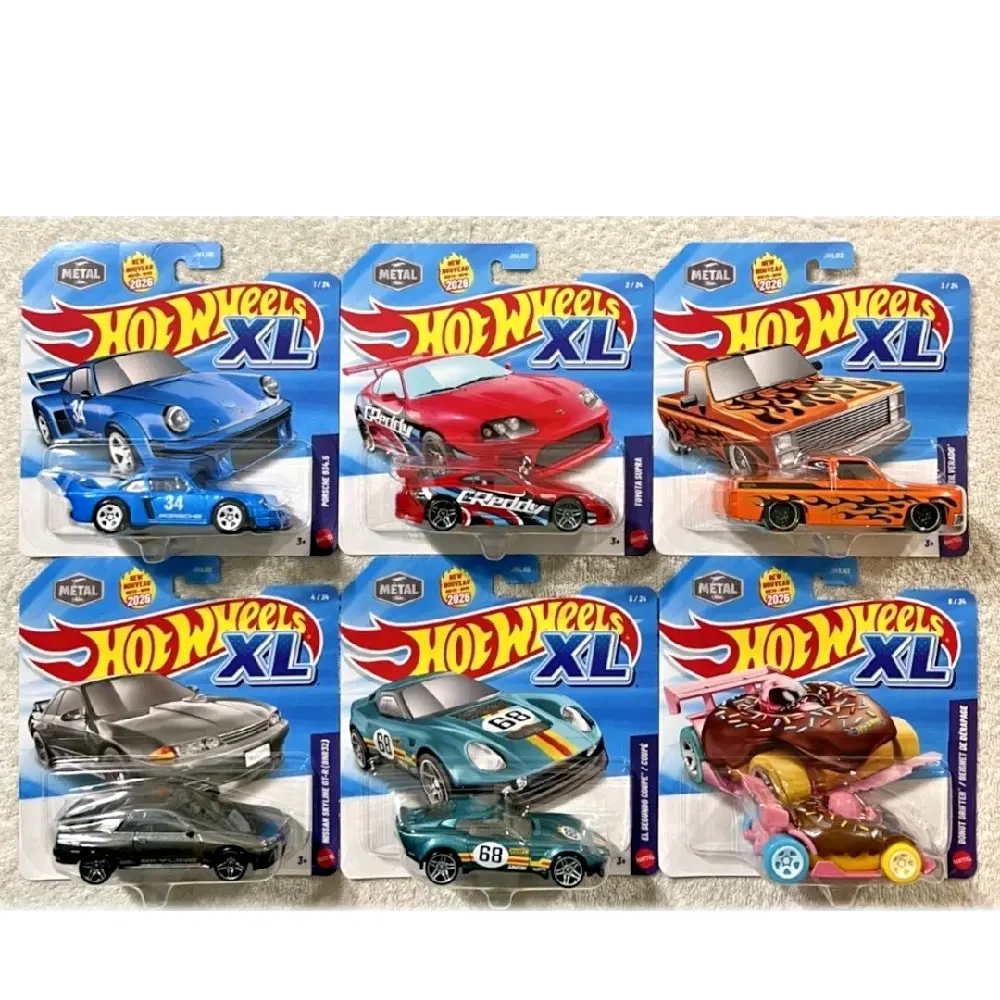 HOT WHEELS XL 2026 Alloy Diecast Collectible Model Cars - Assorted Metal Racing/Sports Car Models for Kids, Collectors (Diecast Toys Category), Collectible Model Car