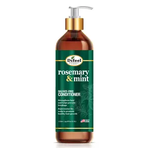 Difeel Elevated Rosemary & Mint Conditioner Large 33.8oz - Infused with Biotin for Strong Fuller Thicker Hair Nourishing Formula