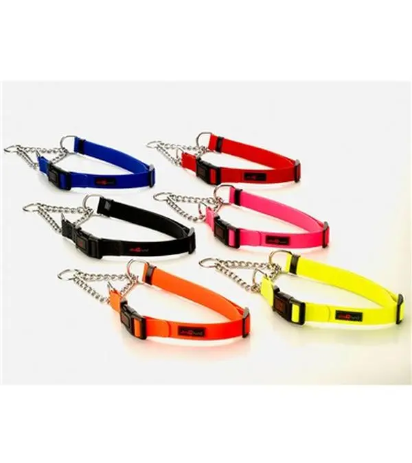 Ultrahund 4126-OR 1 in. Play Martingale Collar, Orange