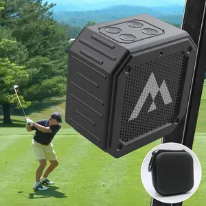 Golf Cart Speaker with Storage Case, IPX7   Speaker 24H Playtime, 18W Loud Stereo Sound, Ideal for Golf Cart Accessories, Golf Gifts for Men