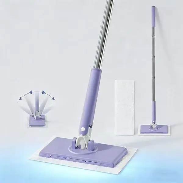 [Free Shipping]No-wash Mop, Uses Disposable Face Towel, Hands-Free Replacement, Dry and Wet Multi Surface Floor Cleaner, Bathroom Cleaning,home essentials,bathroom accessories,bathroom decor set,peach mycintre,herbal diffuser,diffuser,dopamine decor