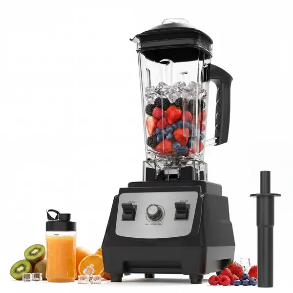 [FLASH SALE] Garvee 68 oz Commercial Blender, Countertop Blender with 9 Speed & Pulse Function, Food-Grade Stainless Steel, Powerful 26000 PRM, 2200W Max Power for Kitchen/Smoothies/Crush Ice