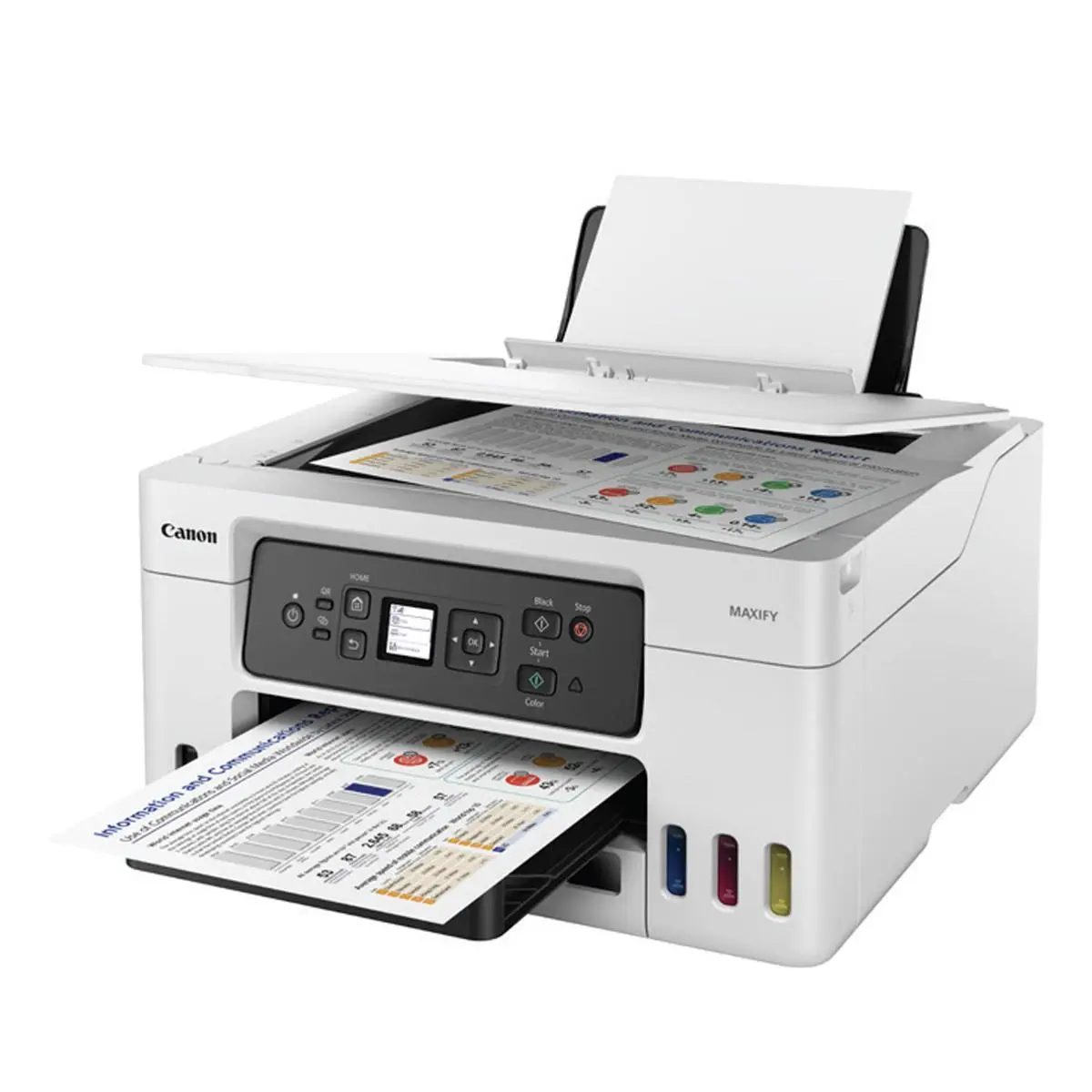 Canon MAXIFY GX3020 Wireless MegaTank Small Office All-In-One Inkjet Printer