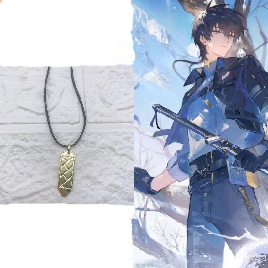 Stylish Game Character Pendant Necklace | Unisex Cos Accessory Daily Wear Jewelry Gift