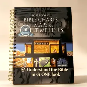 Bible Maps Charts 10th Anniv: 230-Page Edition with 200+ Timelines & 37 New Pages - Updated Reference for Bible Study & Teaching