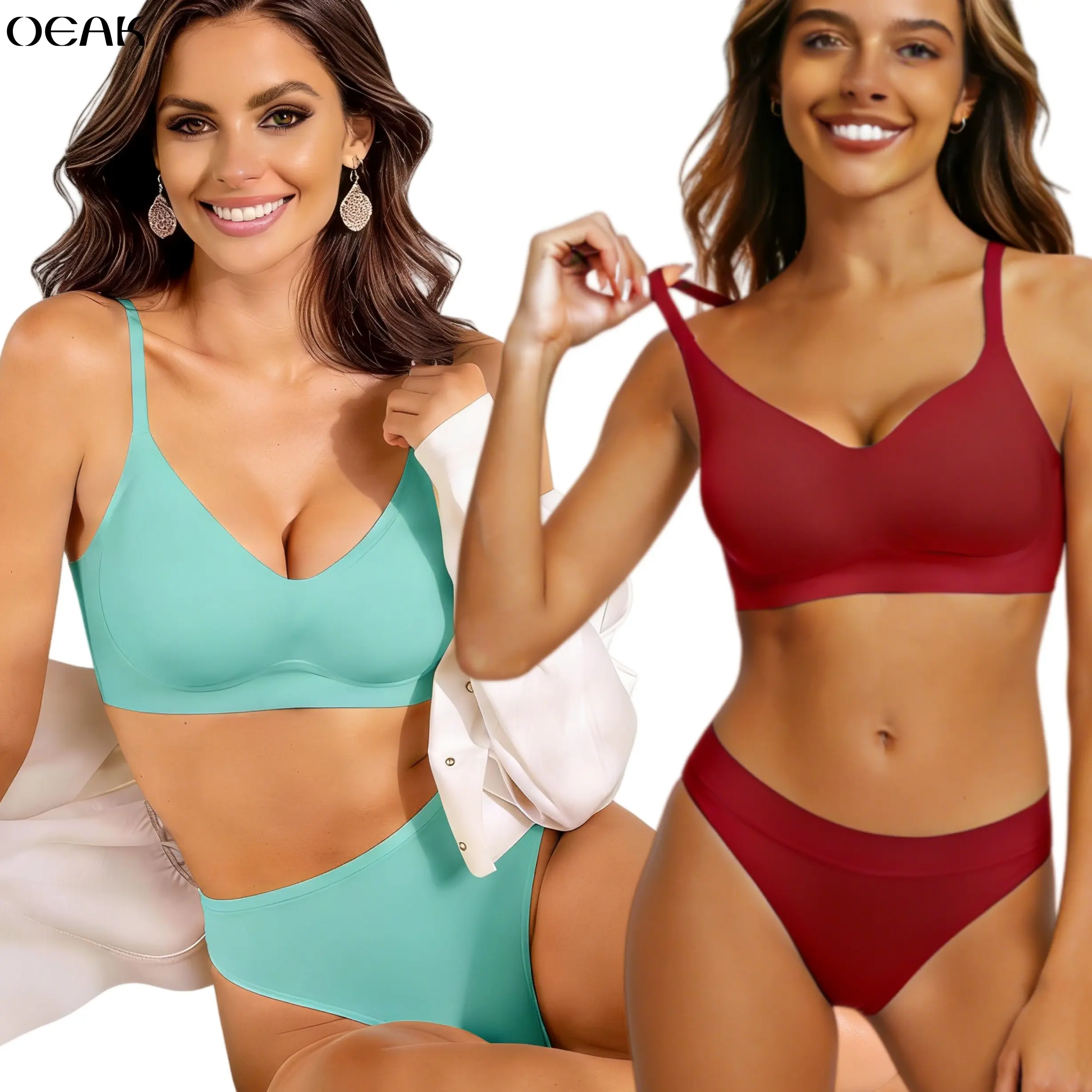 OEAK|Jelly Bra – Vibrant Colors, Seamless Bra, Natural Lift & Buttery Soft OEAK|Jelly Bra – Vibrant Colors, Seamless Bra, Natural Lift & Buttery Soft