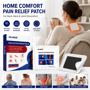 Sirdika Home Comfort Pain Relief Patch for Neck, Back & Joint Discomfort – Everyday Warming Muscle Patch for Family Use