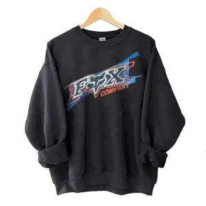 Vintage Fox Racing Sweatshirt, Motocross Sweater for Racing Lovers, Unisex Crewneck Top for Men & Women, Gift For Biker