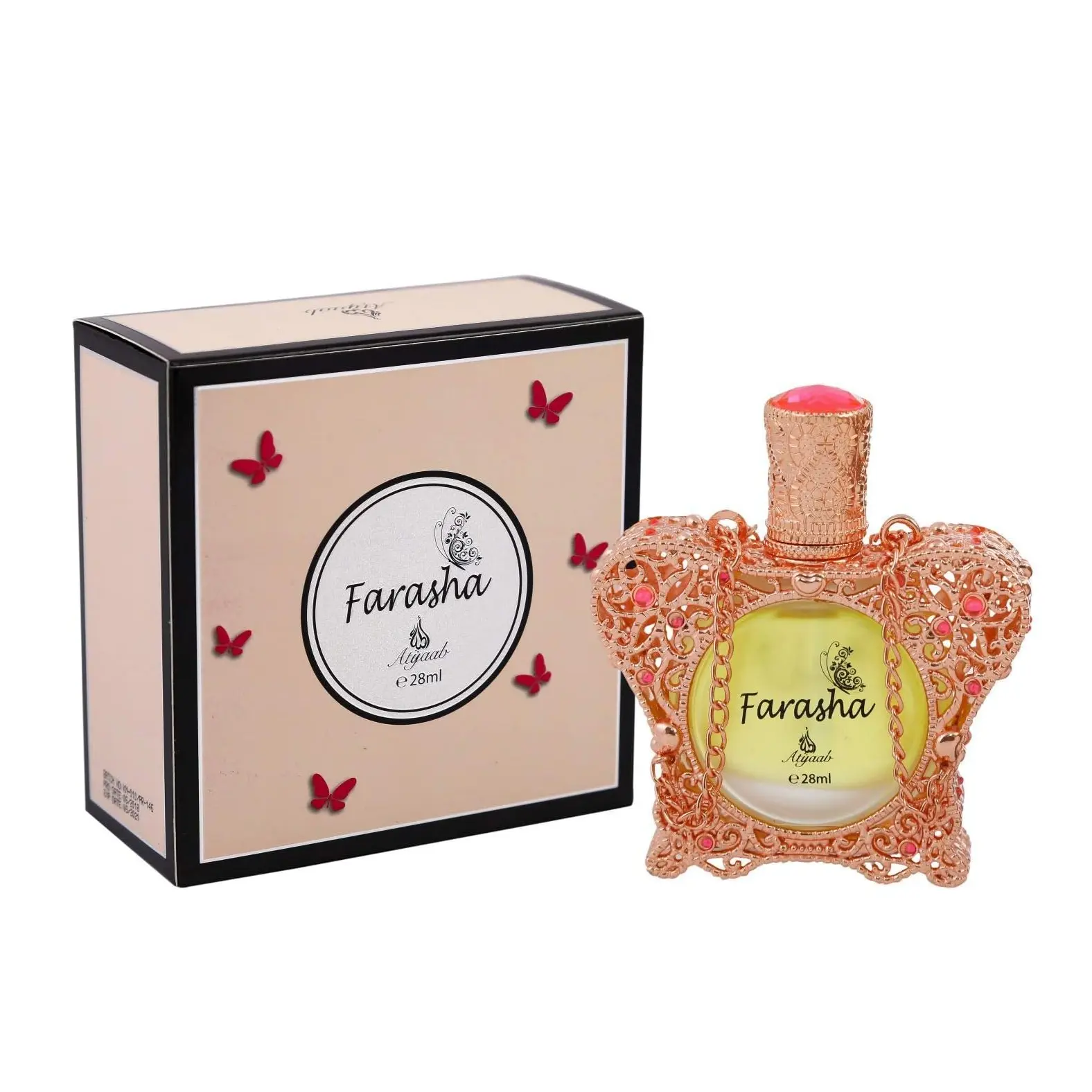 Khadlaj Farasha Atyaab Unisex Concentrated Perfume Oil - Single Item, 0.9 oz