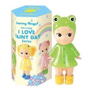 Sonny Angel Collectible Figures I Love Rainy Day – Limited Blind Box Set | Cute Home, Office, Phone & Computer Decoration | Perfect Gift for Girls & Birthdays