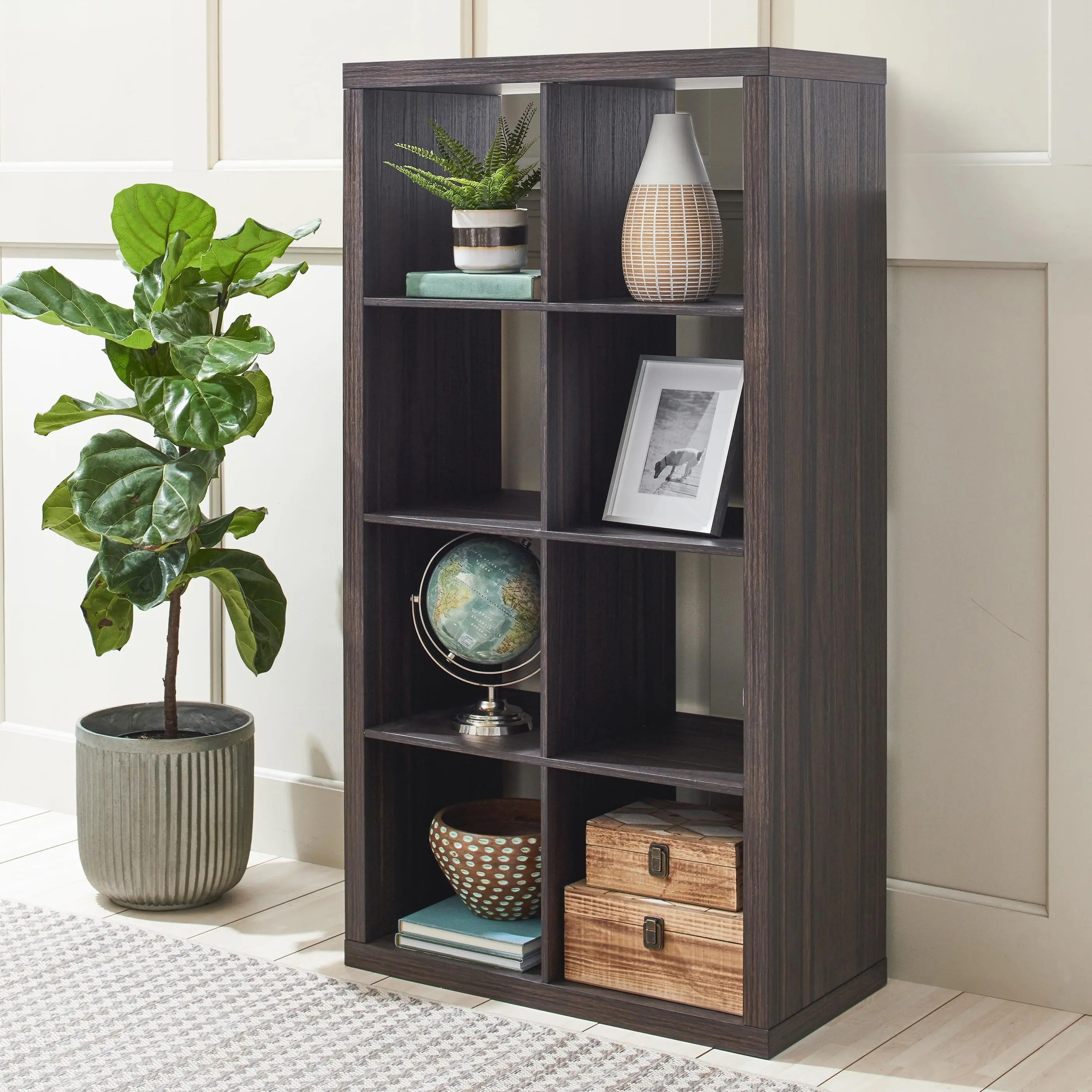 Better Homes & Gardens 8-Cube Storage Organizer - Spacious Shelving Unit  for Home & Office Use