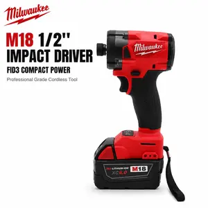 Milwaukee M18 FID3 Cordless High Torque Compact Electric Hand Tool-300 Nm Torque, Portable