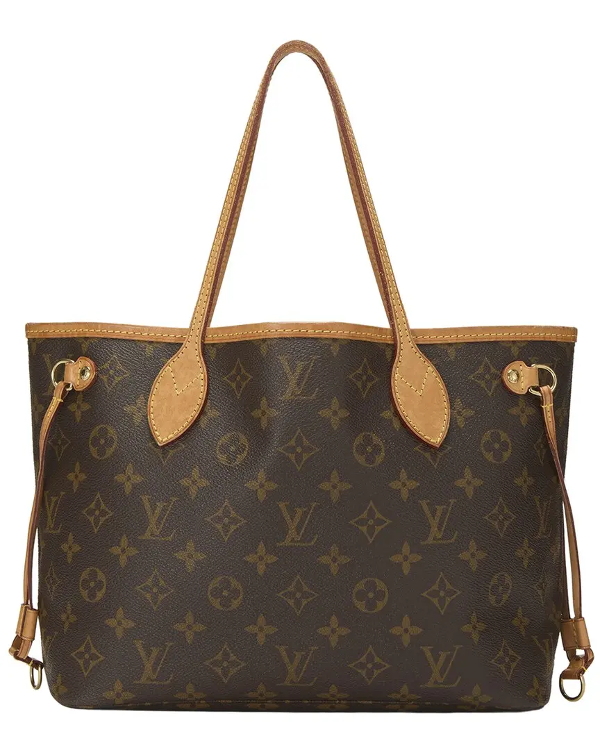Louis Vuitton Brown Monogram Canvas Neverfull PM (Authentic Pre-Loved)