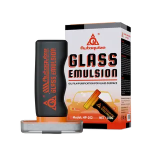 AUTOQUIZE Glass Emulsion，car stuff，Automotive Handheld Oil Flmr Cream，Car Windshield Oil Film Remover Paste – Clear Grease & Restore Visibility，CompactAnd Easy To Cary-100g Degreaser Cleaner,windshield cleaner