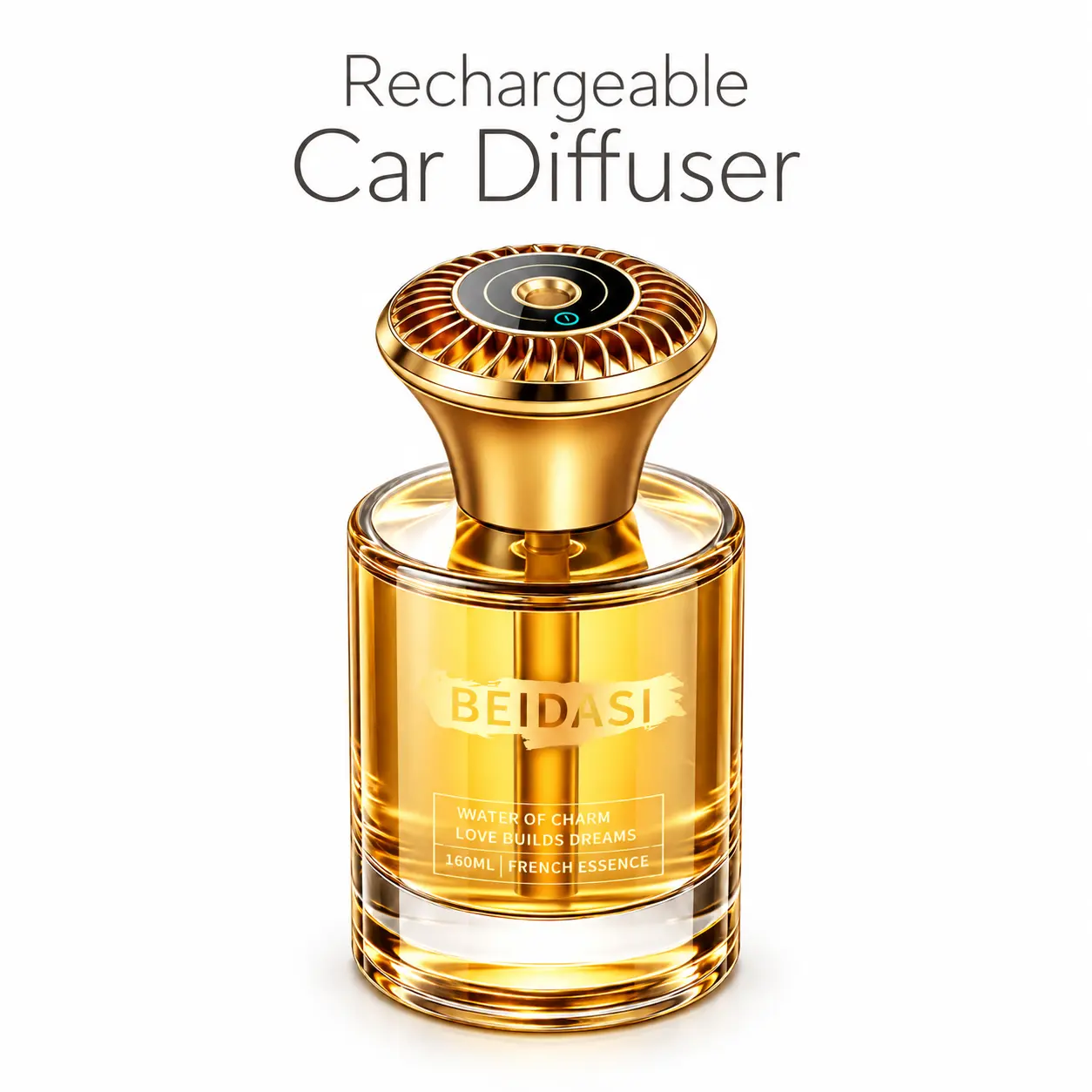 #toolupgrade, Rechargeable Car & Home Air Freshener Aroma Diffuser, 160mL (5.5 FL-Oz) & 450g Single Bottle, 4 Spray Modes, USB-C Charging, 6 Scent Options ,vehicle use, adjustable level,  automotive fragrance