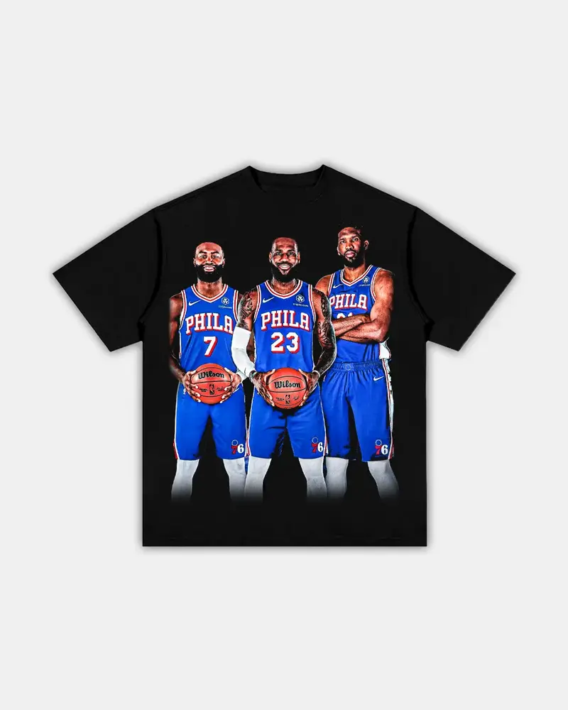 PHILLY'S FINEST TEE, Basketball Graphic T-Shirt, Vintage Washed Tee, Athletic Style Unisex Rap Shirt, For Men For Women shirt, Y2K Women Men Graphic Tee