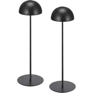Rechargeable Table Lamps, Portable Table Lamps for Living Room, Farmhouse, Bedroom,  Bedside Lamp for Nightstand, Small Lamps for End Table  Decor,3-Color Stepless Dimming, Set of 2