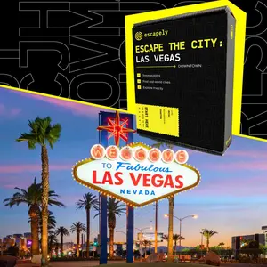 Outdoor Escape Room - Downtown Las Vegas - Find Clues & Solve Puzzles - Escapely