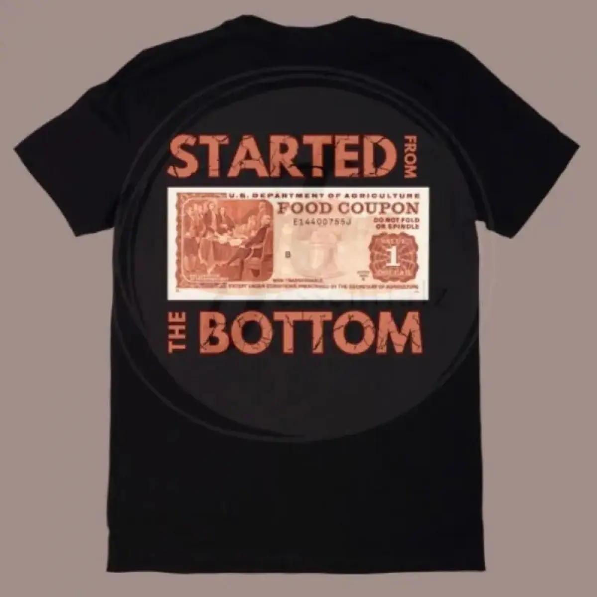[100% Cotton] Started From The Bottom Tee T-Shirt For Men And Women