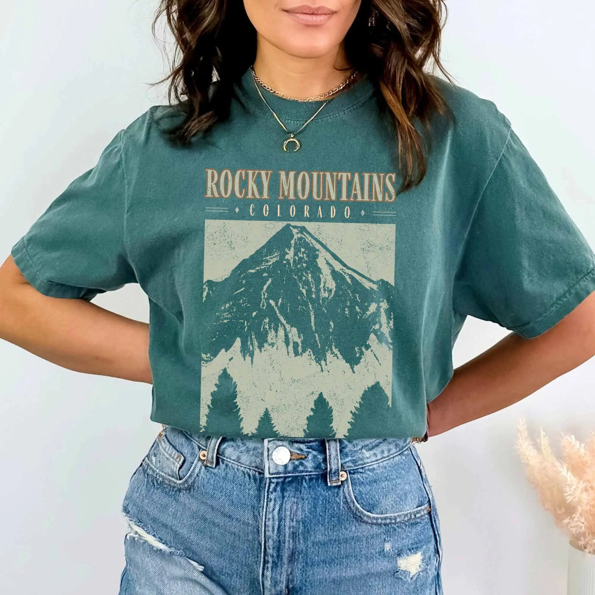 Comfort Colors Colorado Shirt, Rocky Mountains Shirt, Colorado Rockies Shirt, Colorado Mountains Shirt for Hiking