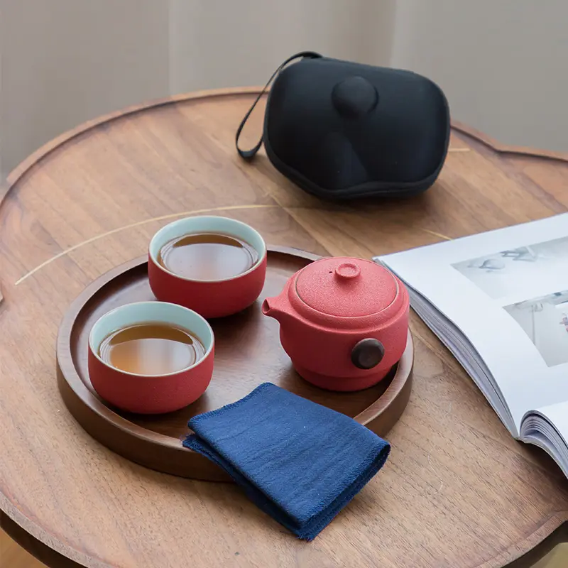 Two-Cup Travel Teapot Set Two-Cup Travel Teapot Set