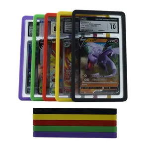 CGC Slab Guard for Standard Graded CGC Slabs Exact Fit Matte Finish Durable TPU Material Shock Absorption Snap Tight Protection