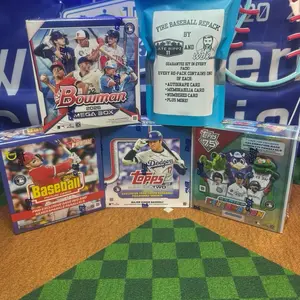 MLB PYT Break #80 Baseball Mixer 1X 2026 Bowman Mega 1X 2025 Series 2 Mega 1X 2026 Celebration Mega 1X 2026 Heritage Mega 1X Baseball Fire Repack Collectible Fun Unique Piece  4 Hitz guaranteed