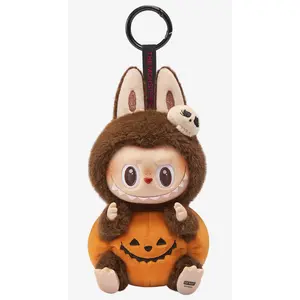 Pop Mart Labubu Happy Halloween Party Series - Sitting Pumpkin - Vinyl Plush