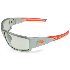 Crossfire Cumulus Safety Glasses Silver with Indoor-Outdoor Lenses