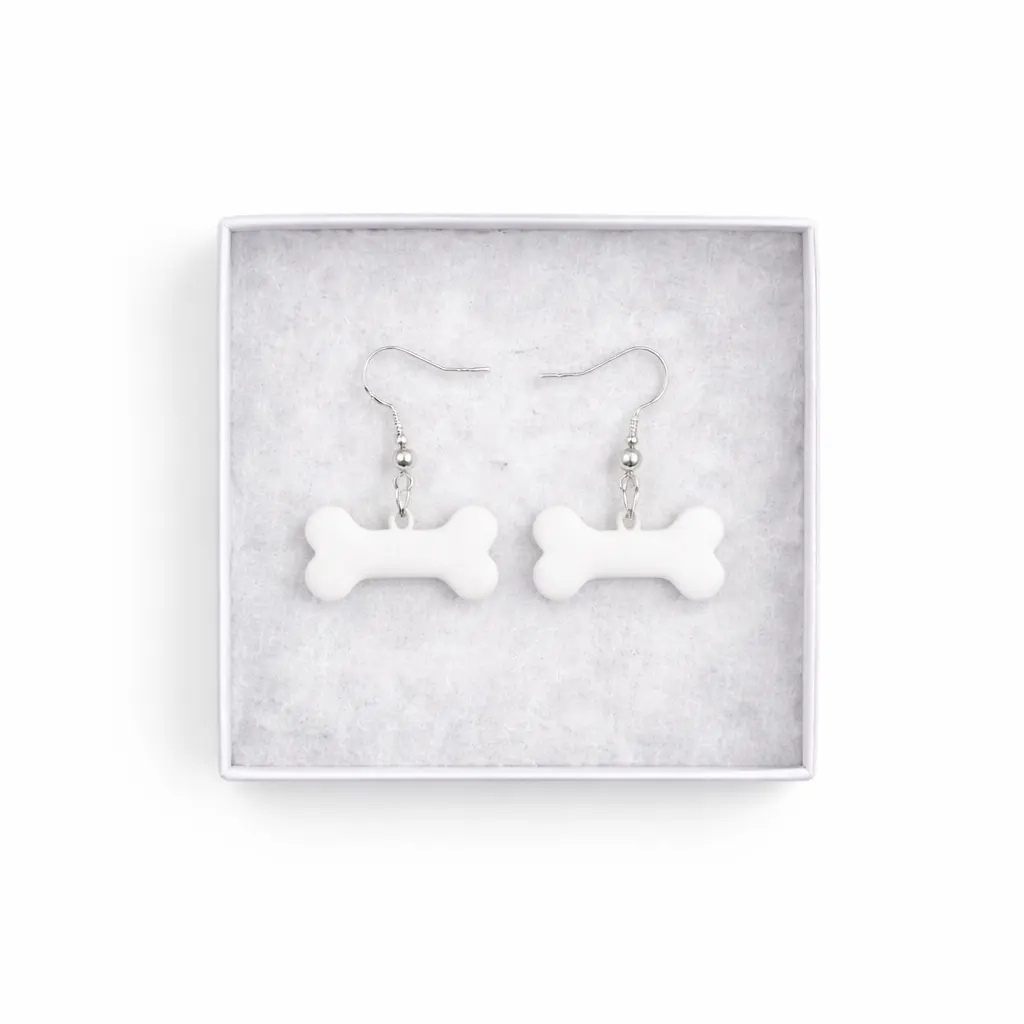 Dog Bone Earrings | Dog Lover Jewlery