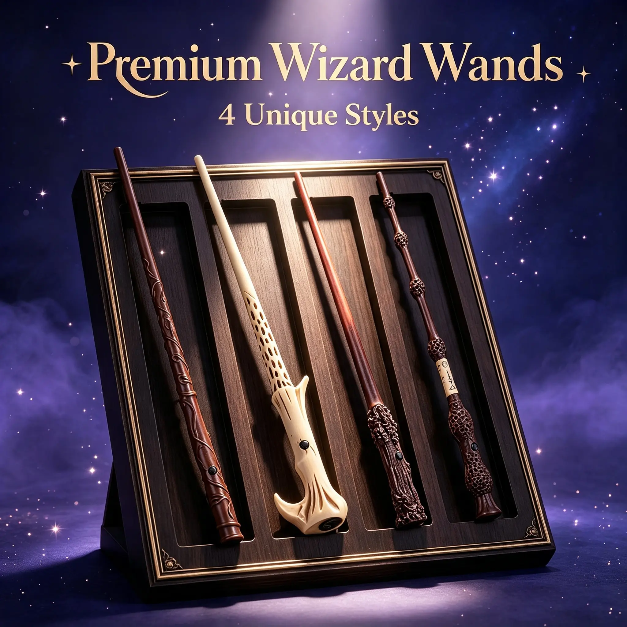 Hogwarts Magic Wand Replica - Harry Potter Inspired Stress Relief Toy, Perfect Holiday & Birthday Gift for Harry Potter Fans