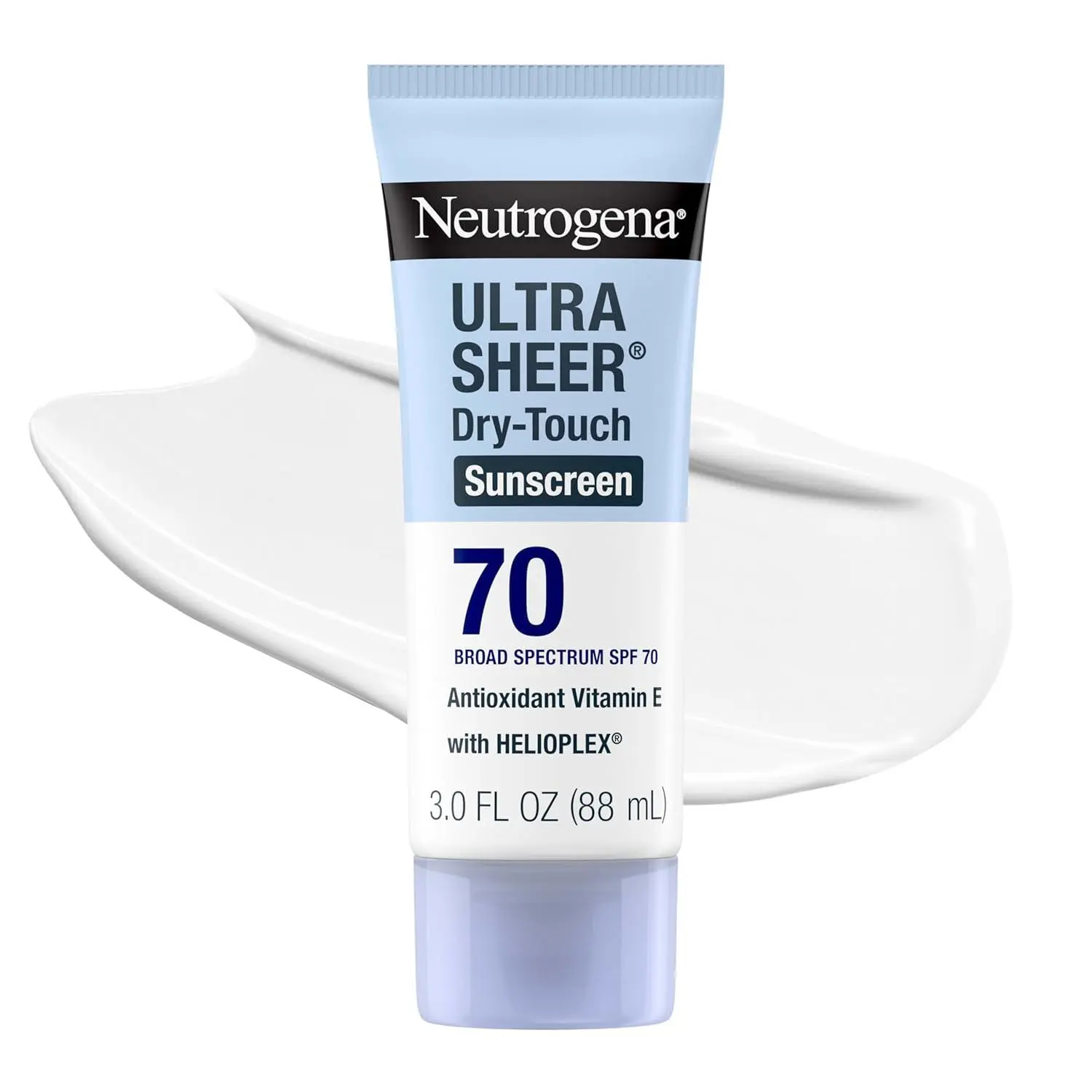 Neutrogena Ultra Sheer Face Sunscreen Stick SPF 60, .47 oz | Invisible Finish, Broad Spectrum UVA/UVB, Vitamin C & E, Non Greasy, Fragrance Free, Water Resistant (80 Min), Travel Size