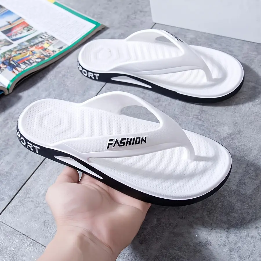 OFIREND Women's Classic Color-Matching Flip Flops - Comfy Sandals for Women, Versatile Indoor-Outdoor Footwear, Flip Flops Women, Comfy Sandals Women