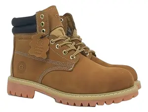 Jacata 6 Inch Nubuck Safety Boots for Men - Perfect for Walking and Footwear - Walking Shoes