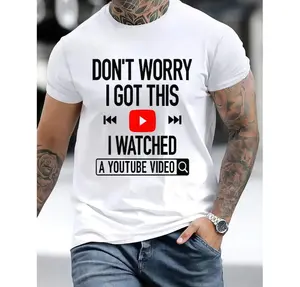 Men'S Funny T-shirt DIY Shirt Mechanic Engineer Garage T-Shirts Humorous Gifts Father'S Day T-Shirt For Him Dad All-Season Family T-shirt Apparel Relaxed Fit