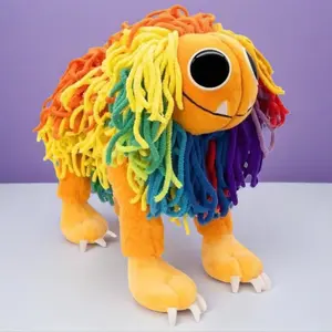 Bobo Colorful Lion Plush Toy Doll, Soft and Comfortable Stuffed Animal, Perfect Birthday Gift, Party Gift, Valentine's Day Present