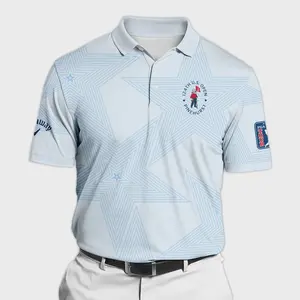 Exclusive 124th U S Open Pinehurst Golf Callaway Polo Shirt - Men s Light Blue Stripe Polo Casual Cotton