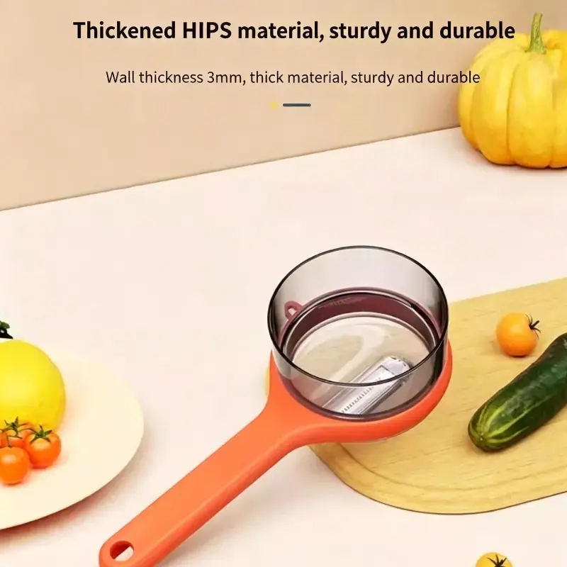 2-in-1 apple corer and peeler with sharp serrated blades, suitable for easy corer and peeler of apples, pears, and food preparation kitchen tools