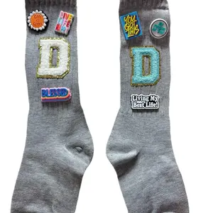 Women's Comfortable Junk Socks with Positivity Sayings and Letters - PATCHWORKZ - Womenswear