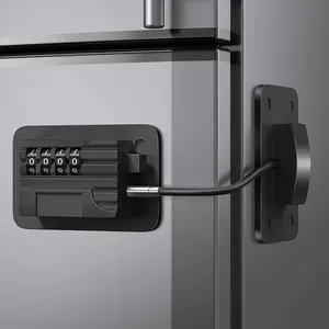 Combination Refrigerator Lock| Resettable Password| for Fridge Security| Prevents Child Access