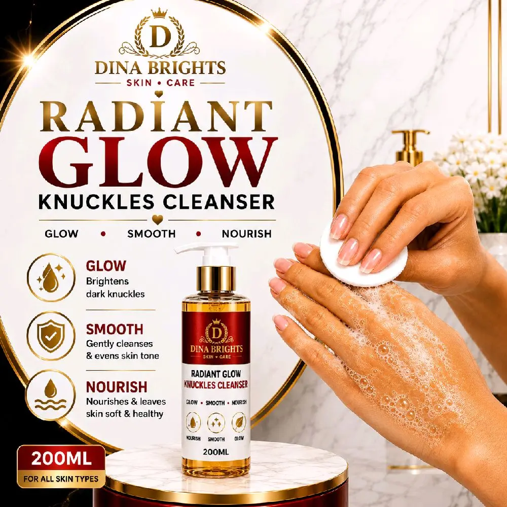 RADIANT GLOW KNUCKLES CLEANSER.