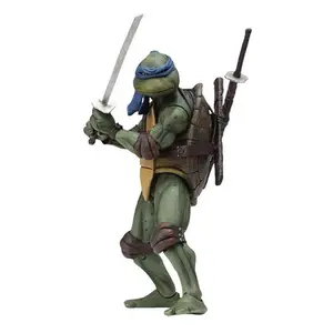 Ninja Turtle Anime Action Figure, Neca 1990 Film Version, Edição limitada, Estátua de PVC, Presentes de Aniversário do Menino