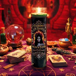 Vela de La Fortuna Dinero Ven a mí - Candle for good fortune Money come to me