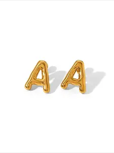 Fashion Creative 26 Letter Bubble Earrings, Unisex Alphabet Accessories, Perfect Birthday Gift, Stylish Jewelry for Men and Women