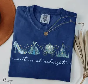 Comfort Colors Meet Me At Midnight Shirt, Princess Shirt,