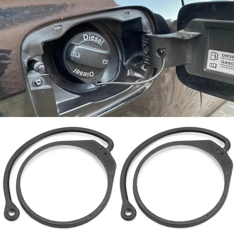 2Pcs Automobiles Fuel Tank Cap Band Cord For AUDI A1 A3 A4 A5 A6 A7 A8 Q3 Q5 Q7 Exterior Accessories