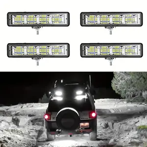 6 in 420W LED Work Light Bar (2/4/6pcs) - Super Bright Light, Flood Spot Combo, IP68 Waterproof - Automotive Accessories for Truck, Jeep, Offroad, Mother's Day Gifting