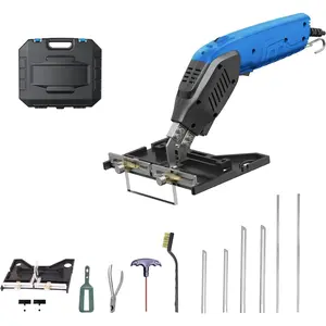 Air Cooled, Electric hot knife - Foam cutting tool with Blades & Accessories Use Foam Cutter for Engraving and DIY Handmade