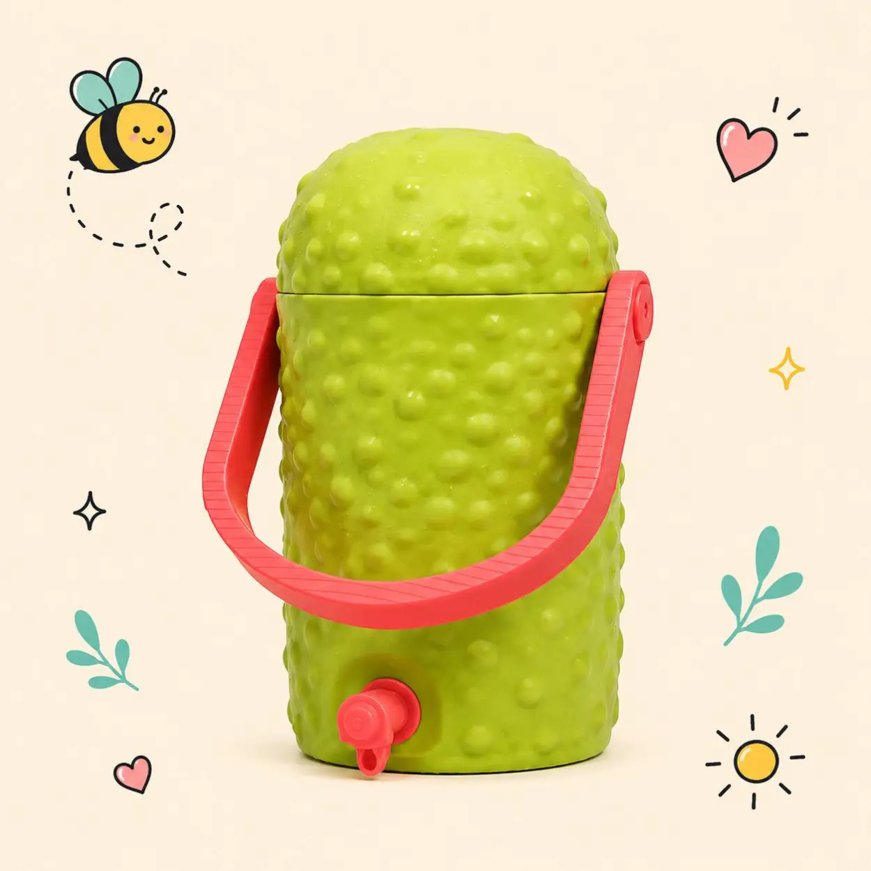 Pickle Can Coozie – Funny Insulated Drink Holder for 12oz Cans, Cute Pickle Gift, BBQ Accessories, Pool Party Favor, Unique Birthday Gift